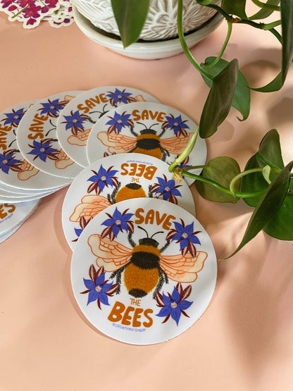 Save the Bees Sticker