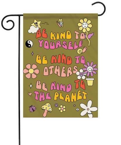 Be Kind To All Garden Flag