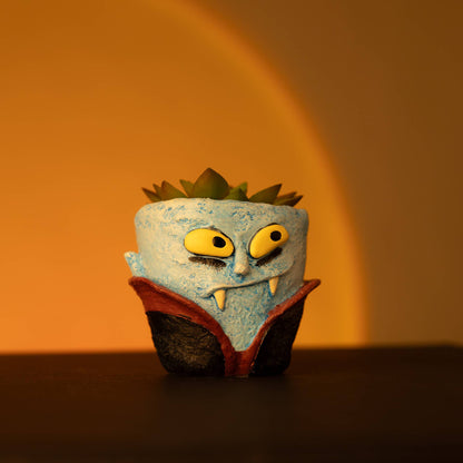 Count Succula the Vampire Blobhouse Planter