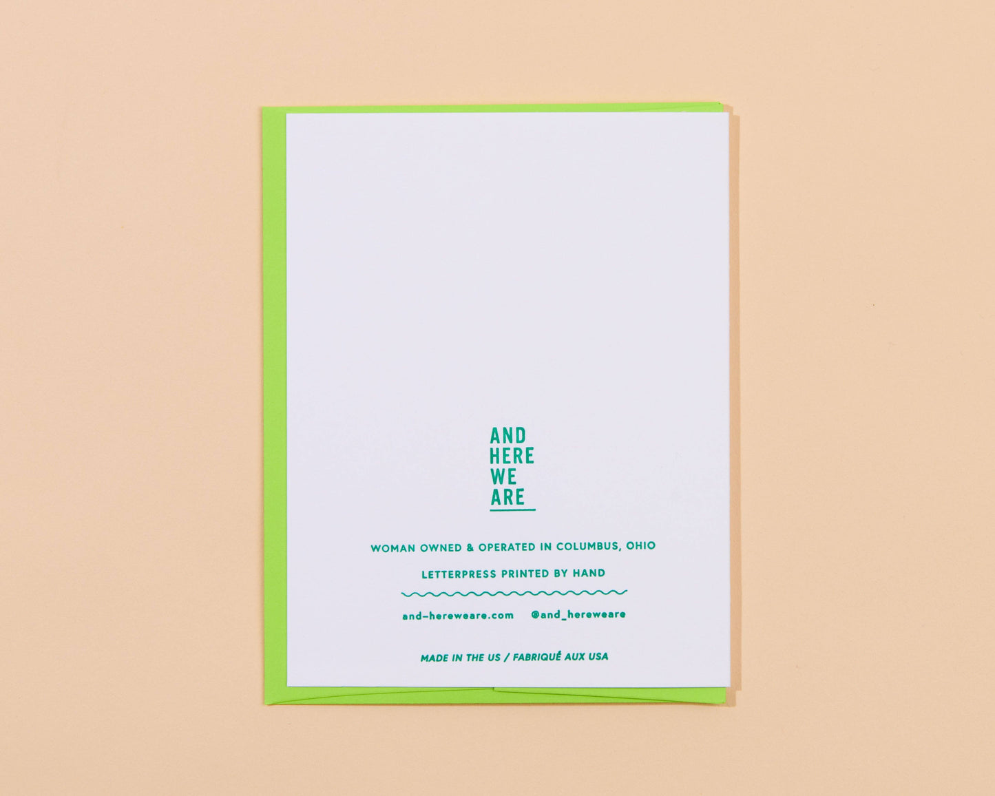 Thank You Vine Card