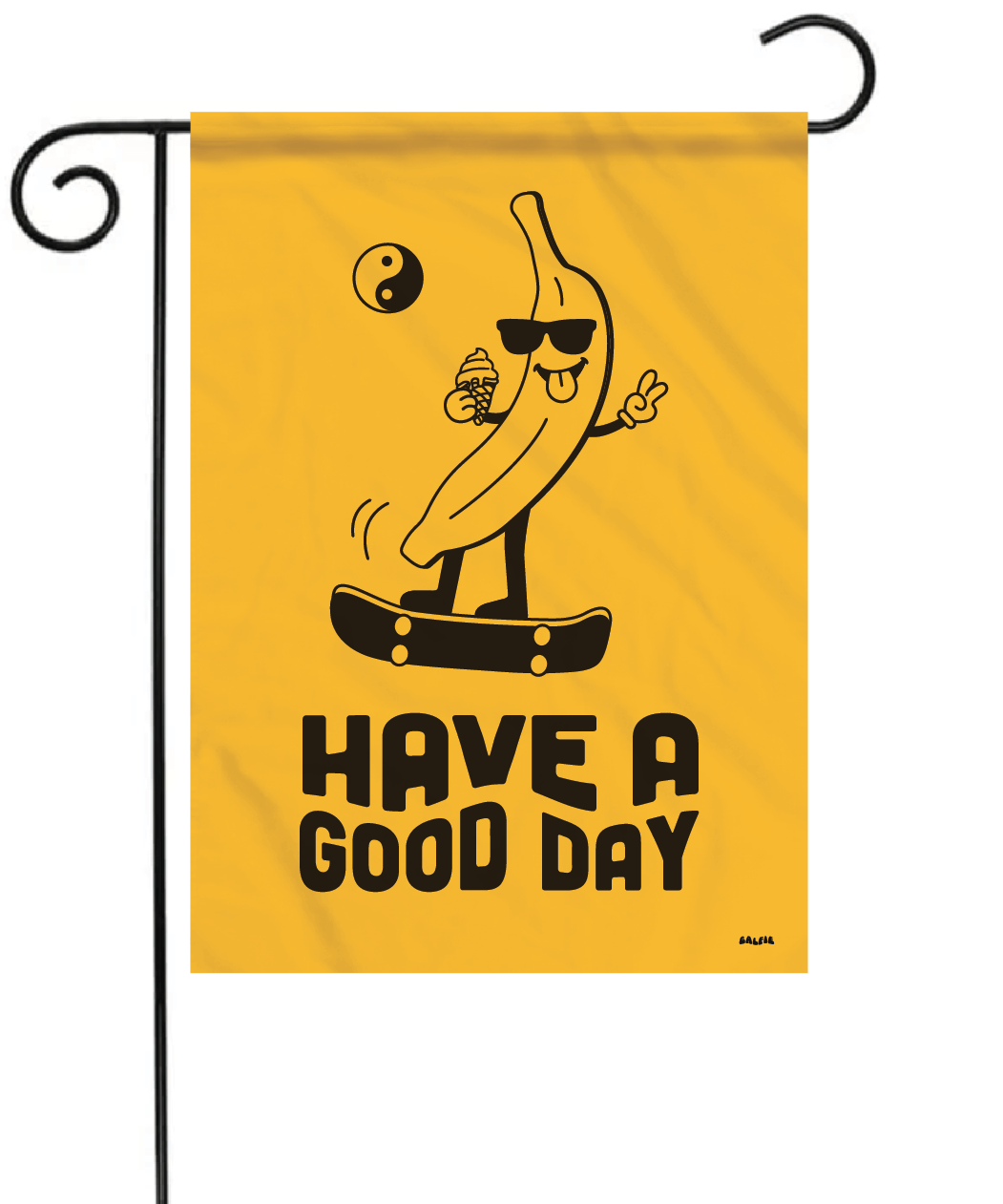 Have A Good Day Banana Garden Flag