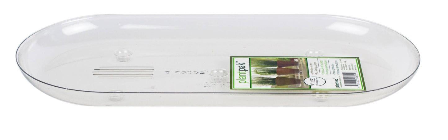 Plantpak™ Saucer - Clear Plastic