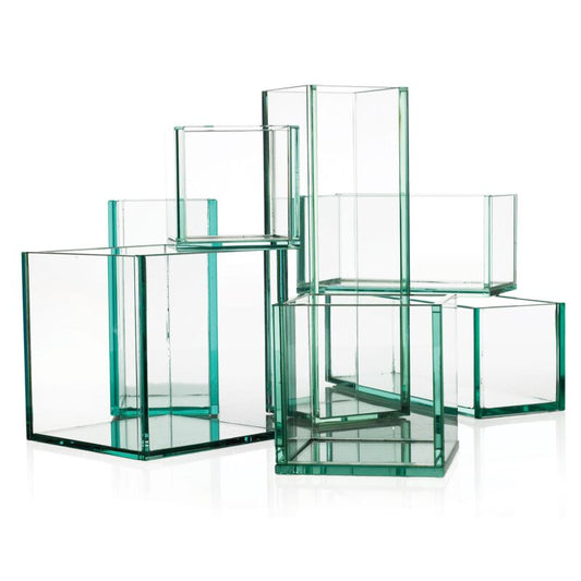 Glass Plate Planter