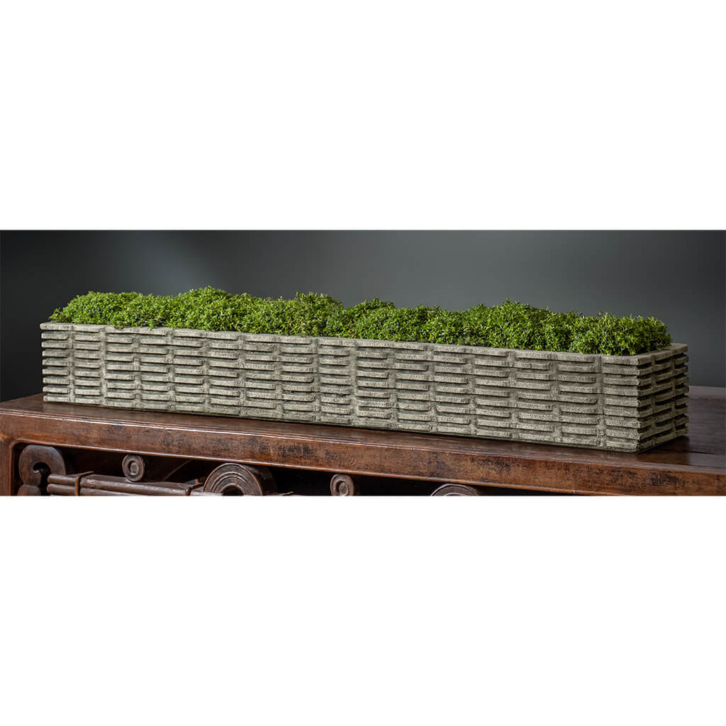 Campania Weft Rectangular Planter