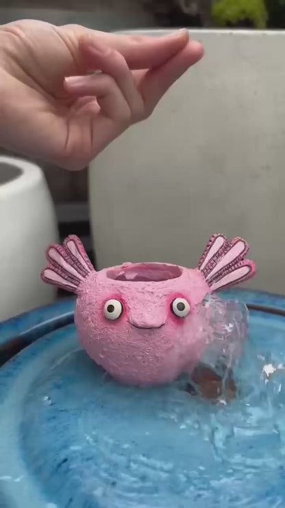 Alexander Axolotl Bany Salamander Blobhouse Planter