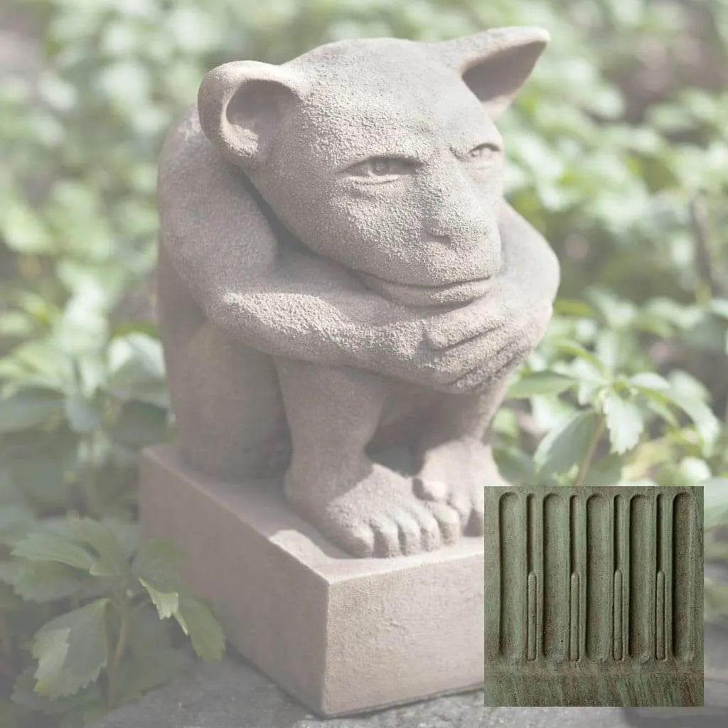 Campania Sitting Gargoyle
