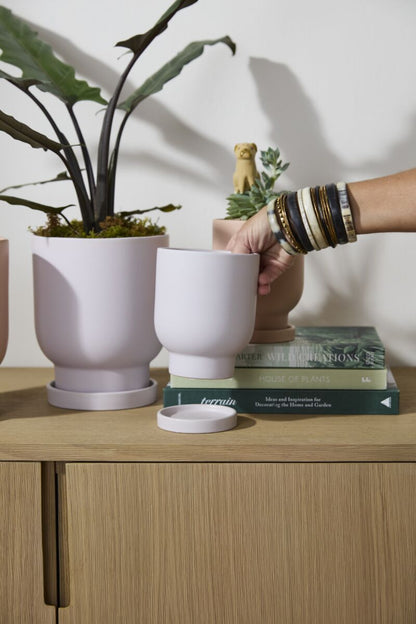 Tarrytown Pot With Saucer